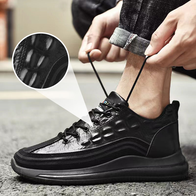 Slip-On-Sneaker für Herren aus Mikrofaser-Leder