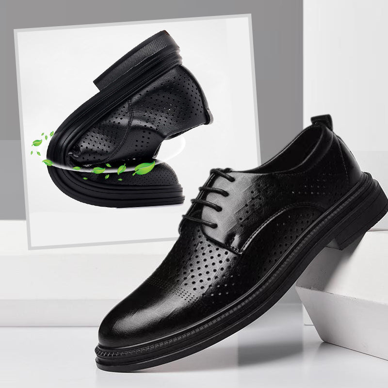 Herren Business Schuhe aus synthetischem Leder